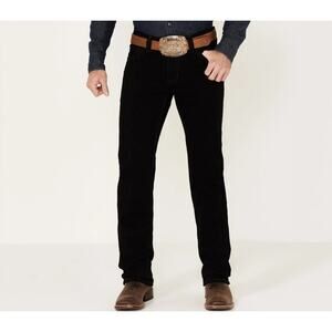 Rock & Roll Denim Black Revolver Straight Slim Straight Leg Jeans 42x36 Western